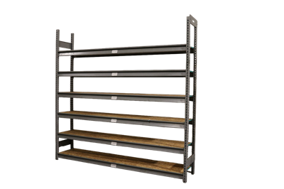 Used Lyon Bulk Storage Rack -18” Deep